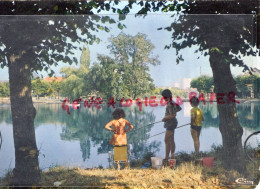 91- VIGNEUX SUR SEINE - LE LAC  PARTIE DE PECHE - Vigneux Sur Seine