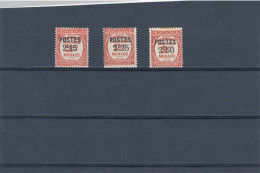 N° 151/152/153    NEUF X - Unused Stamps