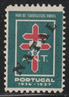 Vignette/ Vinheta, Portugal - ANT Assistência Nacional Tuberculosos, 1936-1937 Natal -|- MNG Sans Gomme - Emissions Locales