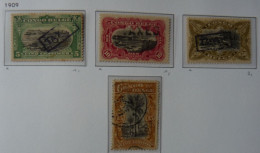 Belgian Congo Belge - 1909  : TAXE 27 à 30 */ Obli. Cat.: 60,00€ - Unused Stamps