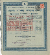 Titre De 1921 - Dette Convertie Unifiée De L'Empire Ottoman - M - O
