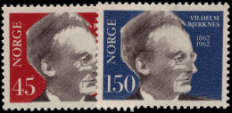 Norway 1962 Vilhelm Bjerknes Unmounted Mint. - Unused Stamps