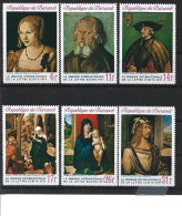 1971 BURUNDI 461-66** Lettre écrite, Tableaux Dürer - Ongebruikt