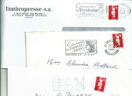 Déesse Céres - Collectionnez Les Timbre Postes - Lot De 3 Enveloppes Entières - Mythologie