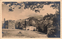 SUISSE - Ruine Hohen-Rhätien Ob Thusis - Carte Postale Ancienne - Thusis