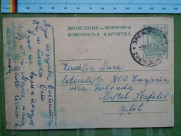 KOV 27-3 - CARTE POSTALE, POSTCARD, YUGOSLAVIA, SERBIA, TRAVEL 1960, ZRENJANIN - Covers & Documents