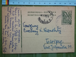 KOV 27-6 - CARTE POSTALE, POSTCARD, YUGOSLAVIA, BEOGRAD - VELIKA PLANA - Covers & Documents