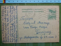 KOV 27-7 - CARTE POSTALE, POSTCARD, YUGOSLAVIA, KRAGUJEVAC - Covers & Documents