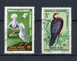 NOUVELLE-CALEDONIE RF - OISEAUX - N°Yt 347+348 Obli. - Gebraucht