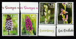 Luxemburg 2022 Blumen Orchideen Mi 2318 - 2321 ** Postfrisch MNH - Ongebruikt