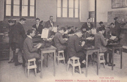 HAUBOURDIN - LILLE - NORD - (59) - CPA BIEN ANIMEE - PENSIONNAT PINCHARD - L'ECOLE DE COMMERCE. - Haubourdin