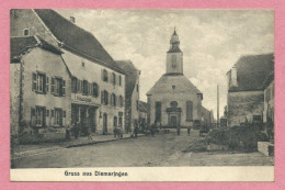67 - Gruss Aus DIEMERINGEN - Eglise - Kaufhaus - Diemeringen