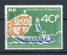 POLYNESIE - ANNI. DE LA DÉCOUVERTE DE THAITI - POSTE AERIENNE - N° Yt 22 Obli. - Usati