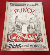 Revue Anglaise Punch N°5008 Mai 1937 The London Charivari Humoristique Satirique Nombreux Illustrateurd - Religion/ Spirituality
