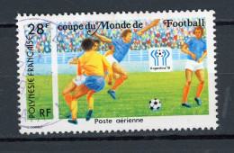 POLYNESIE - FOOT-BALL - POSTE AERIENNE - N° Yt 137 Obli. - Used Stamps