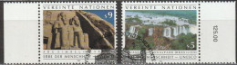 UNO Wien 1992 MiNr.125 - 126  O  Gest. Kultur- Und Naturerbe Der Menschheit ( 3089 ) - Gebruikt