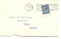 United Kingdom Cover With Perfin. Used 1927.  H-1735 - Perfins