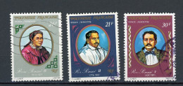 POLYNESIE - LES ROIS - POSTE AERIENNE - N° Yt 107+108+109 Obli. - Used Stamps