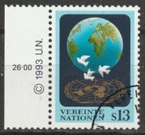 UNO Wien 1993 MiNr.149 O Gestempelt Erde  ( 3302 ) Versand 1,00€ -1,20€ - Used Stamps