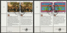 UNO Wien 1993 MiNr.150- 151 Paar O Gestempelt Menschenrechte ( 3743)  Günstige Versandkosten - Used Stamps