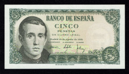 BILLETE 5 PESETAS 1951 SERIE W - Pick 140 UNC/NEUF/SC - 5 Peseten