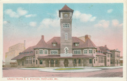 Grand Trunk Railway Station, Portland, Maine - Portland