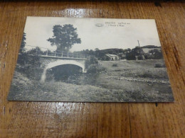 BC14-44 Cpa  Erezée Le Pont Sur L'Aisne à Blier - Erezée