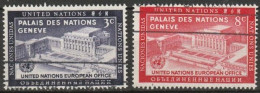 UNO New York 1954 Mi-Nr.31 - 32 O Gestempelt Tag Der UNO ( 3883) Günstiger Versand - Used Stamps