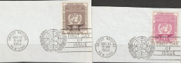 UNO New York 1954 Mi-Nr.29 - 30 O Gestempelt ILO ( 3979) Günstiger Versand - Used Stamps