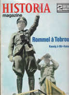 HISTORIA MAGAZINE WW.2 - N°37 - ROMMEL à TOBROUK, Koenig à Bir-Hakeim - French
