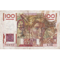 France, 100 Francs, Jeune Paysan, 1946, X.155, TB, Fayette:28.11, KM:128a - 100 F 1945-1954 ''Jeune Paysan''