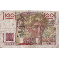 France, 100 Francs, Jeune Paysan, 1946, U.61, TB, Fayette:28.5, KM:128a - 100 F 1945-1954 ''Jeune Paysan''