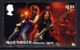GB 2023 QE2 £1.85 Iron Maiden Tour Helsinki 2018 Umm ( H891 ) - Unused Stamps