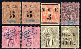 2033.FRANCE. NEW CALEDONIA. 8 CLASSIC ST. LOT - Autres & Non Classés