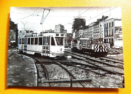 BRUXELLES - Travaux Du Pré-métro,  Inauguré En 1969 -  (Photo R. TEMMERMAN) -  (9 X 13 Cm) - Transport Urbain Souterrain