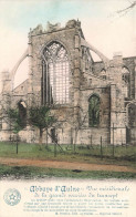 BELGIQUE - Abbaye D'Aulne - Vue Méridionale De La Grande Verrière Du Transept - Colorisé - Carte Postale Ancienne - Thuin
