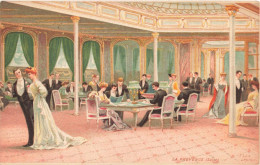 Illustrateur - Lessieux - La Provence Salon - Salon De Jeu - Carte Postale Ancienne - Lessieux