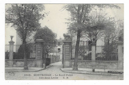 CPA MONTROUGE, LE ROND POINT, LES DEUX LIONS, HAUTS DE SEINE 92 - Montrouge