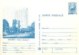 Romania Intreg Postal Bucuresti Hotel Dorobanti - Storia Postale