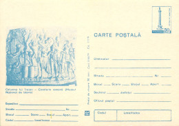 Romania Intreg Postal Fresca Columna Lui Traian Muzeul National De Istorie - Lettres & Documents