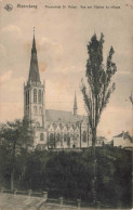 BELGIQUE - Alsemberg - Pensionnat Saint Victor - Vue Sur L'église Du Village - Carte Postale Ancienne - Beersel