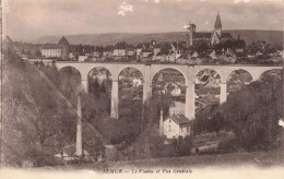 FRANCE - Semur - Le Viaduc Et Vue Générale - Carte Postale Ancienne - Semur