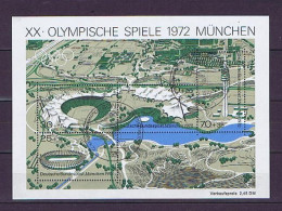 BRD (West) Germany 1972: Michel Block 7 Gestempelt / SSt, Used With Special Cancellation - 1959-1980