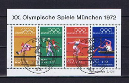 BRD (West) Germany 1972: Michel Block 8 Gestempelt / SSt, Used With Special Cancellation - 1959-1980