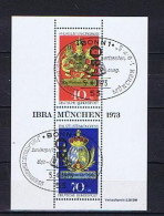 BRD (West) Germany 1973: Michel Block 9 Gestempelt / SSt, Used With Special Cancellation - 1959-1980