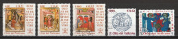 Vatican 2001 : Timbres Yvert & Tellier N° 1238 - 1239 - 1240 - 1246 - 1247 - 1248 Et 1249 Oblitérés. - Oblitérés