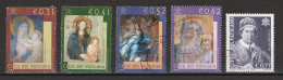 Vatican 2002 : Timbres Yvert & Tellier N° 1253 - 1254 - 1255 - 1256 - 1260 - 1261 Et 1262 Oblitérés. - Used Stamps