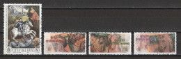 Vatican 2003 : Timbres Yvert & Tellier N° 1313 - 1318 - 1319 - 1320 Et 1321 Oblitérés. - Usados