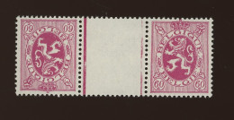 KT.9. Lion 60c.  ** Postfris. Sans Charnière. Mint NH. Cote 140,-€. Bon Centrage - Tête-bêche [KP] & Inter-panels [KT]