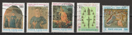 Vatican 1992 : Timbres Yvert & Tellier N° 926 - 927 - 928 - 936 Et 938 Oblitérés. - Oblitérés